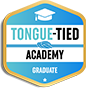 Baxter Tongue Tie Academy graduate seal